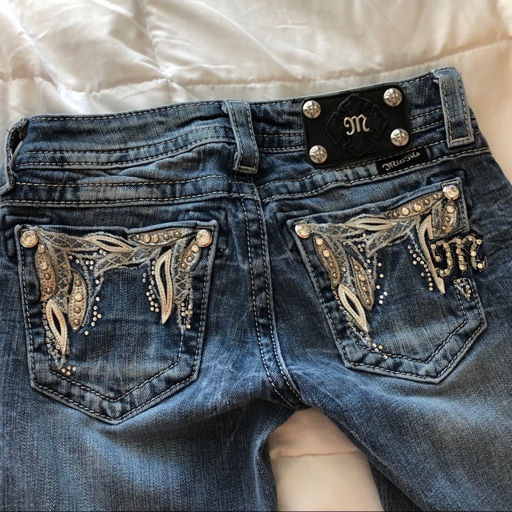 Miss me boot cut jeans size 24